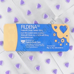 Fildena 50 mg (Sildenafil Citrate)